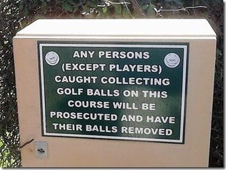 golf balls