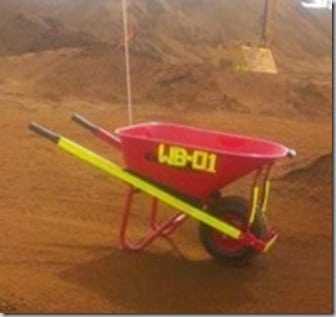mining wheelbarrow