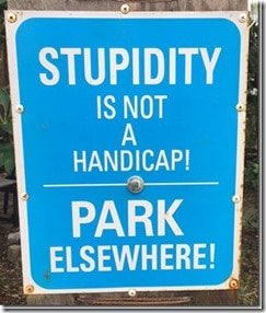 stupidity handicap