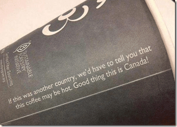 canada hot coffee